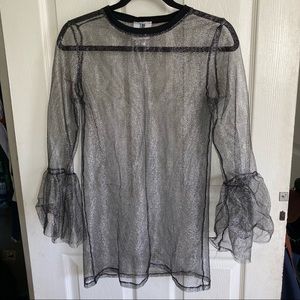 The Ragged Priest Widow Mesh Dress